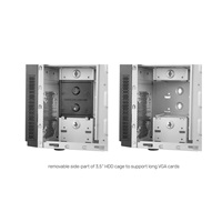 CHIEFTEC skříň Elox Series HC-10B, Miditower, USB 3.0, Black with Hair brush design front panel, bez zdroje