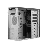 CHIEFTEC skříň Elox Series HC-10B, Miditower, USB 3.0, Black with Hair brush design front panel, bez zdroje