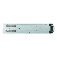 CHIEFTEC skříň Rackmount 2U UNC-210, mATX, half height PCI slots,  Black, bez zdroje