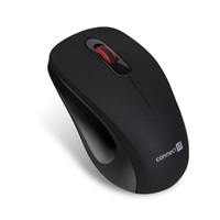 CONNECT IT "MUTE" bezdrátová optická tichá myš, USB, (+ 1x AA baterie zdarma), černá
