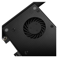 AXAGON PCEM2-DC, PCIe x4 - M.2 NVMe M-key + SATA B-key slot adaptér, chladič, LP