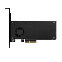 AXAGON PCEM2-DC, PCIe x4 - M.2 NVMe M-key + SATA B-key slot adaptér, chladič, LP