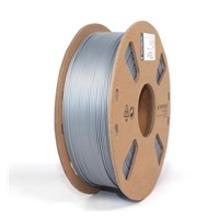 GEMBIRD Tisková struna (filament) PLA PLUS, 1,75mm, 1kg, stříbrná