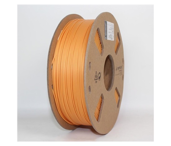 GEMBIRD Tisková struna (filament) PLA PLUS, 1,75mm, 1kg, zlatá metalická