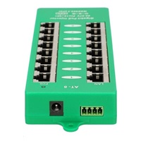 POE injektor aktivní - 8x 1Gb/s, stíněný, svorkovnice, 802.3af/at
