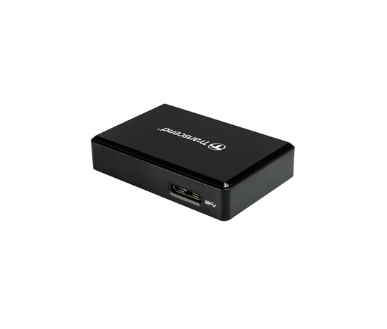 TRANSCEND Gen1 All-in-1 UHS-II Multi Card Reader RDF9K2, USB 3.1, Black