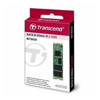 TRANSCEND SSD MTS820 480GB, M.2 2280, SATA III 6Gb/s, TLC