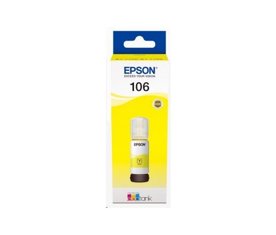 EPSON ink bar 106 EcoTank Yellow ink bottle