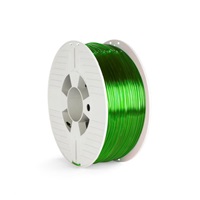 VERBATIM 3D Printer Filament PET-G 2.85mm, 123m, 1kg green transparent