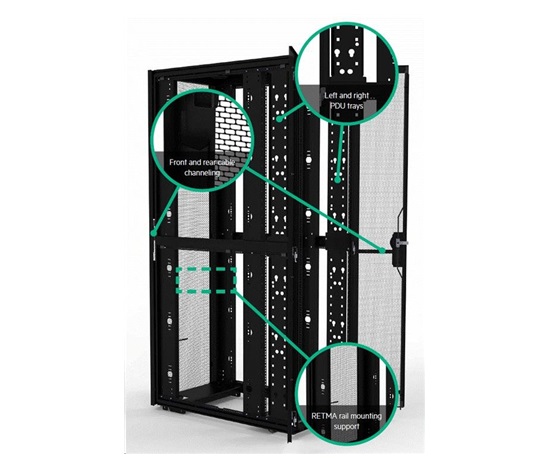 HPE 48U 600mmx1075mm G2 Enterprise Shock Rack