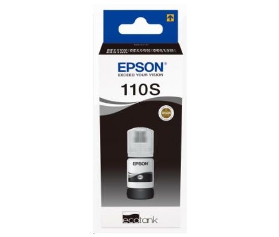 EPSON Ink 110S EcoTank Pigment black ink bottle  (2000 stran)