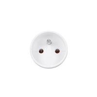 Solight zásuvka přímá, IP20, bílá