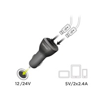 TomTom vysokorychlostní duální nabíječka do auta (2x USB)