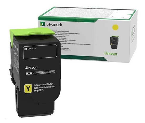 Lexmark žlutý toner C2320Y0 Return progam pro C2525, C2425, C2535, MC 2325, MC 2425, MS2535, MC2640 - 1 000 str