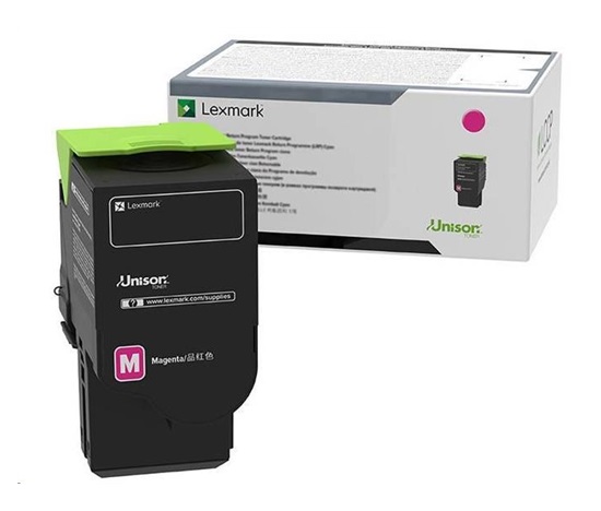 Lexmark purpurový Extra High capacity toner C240X30 pro C2425dw, C2535dw, MC2425adw, MC2535adwe, MC2640adwe - 3 500 str