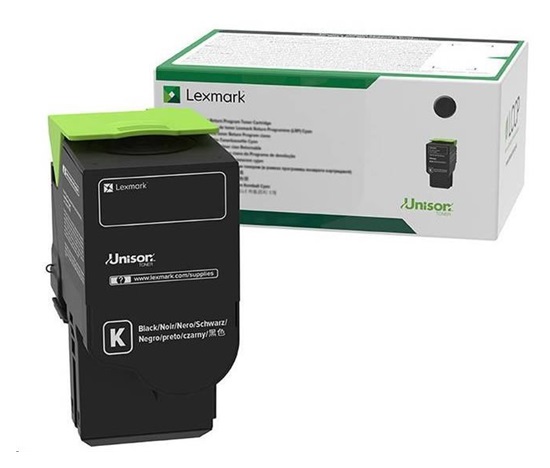 Lexmark černý Extra High cap. toner C242XK0 Return program pro pro C2425x,C2535x,MC2425x,MC2535x,MC2640x - 6000 str