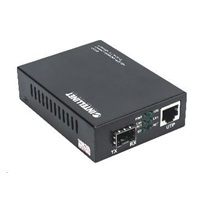 Intellinet 10GbE konvertor, 1x SFP+ slot, 1x 10GBase-T RJ45 port