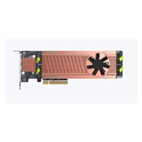 QNAP QM2-4P-384 rozšiřující karta 4xM.2 NVMe 2280 PCIe Gen3x4 pro PC i NAS