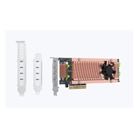 QNAP QM2-4P-384 rozšiřující karta 4xM.2 NVMe 2280 PCIe Gen3x4 pro PC i NAS