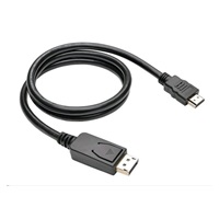 C-TECH kabel DisplayPort/HDMI, 3m, černý