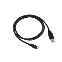 Kabel C-TECH USB 2.0 AM/Micro, 0,5m, černý