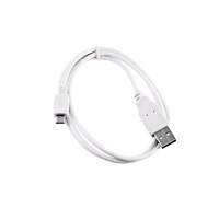C-TECH kabel USB 2.0 AM/Micro, 1m, bílý