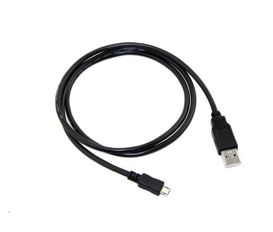 C-TECH kabel USB 2.0 AM/Micro, 1m, černý