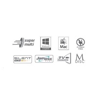 HITACHI LG - externí mechanika DVD-W/CD-RW/DVD±R/±RW/RAM GP57ES40, Slim, Silver, box+SW