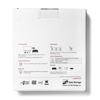 HITACHI LG - externí mechanika DVD-W/CD-RW/DVD±R/±RW/RAM GP57ES40, Slim, Silver, box+SW