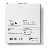 HITACHI LG - externí mechanika DVD-W/CD-RW/DVD±R/±RW/RAM GP60NB60, Slim, Black, box+SW