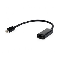 GEMBIRD Kabel red. miniDisplayport na HDMI, M/F, černá