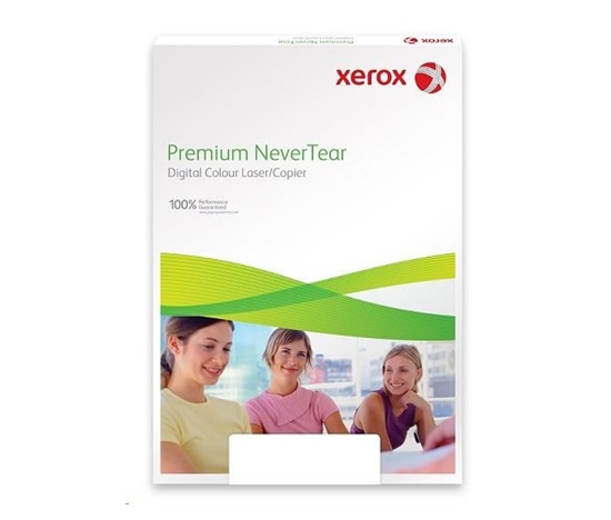 Xerox papír Premium NeverTear Heavy Clear Plain (250g, SRA3) - 100 listů v balení