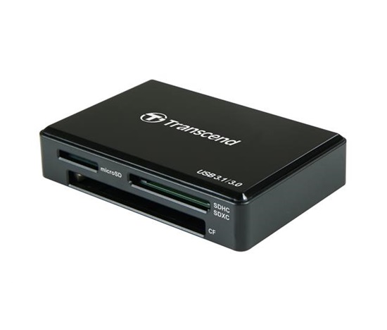 TRANSCEND Card Reader RDC8K2, USB 3.1 Gen1 All-in-1 Multi Card Reader,Type C