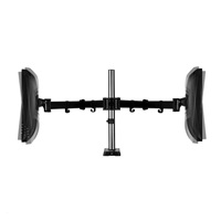 Arctic Z1 je flexibilní držák monitoru s dvěma rameny a USB hubem navržen tak, aby mohla být maximálně využita plocha pracovního stolu a LCD monitory nepřekážely. Ramena lze natáčet ve třech úrovních a rozsahu 360 stupňů pro dosažení maximální ergonomie.<br><br>LCD rozměr obrazovky: 13 - 27"<br>VESA: 75 / 100<br>Nosnost: 10kg x 2<br>Naklápění: +- 15 stupňů<br>Naklonění: 360 stupňů<br>Rotace: 360 stupňů<br>Výška stojanu: 410mm<br>Nastavitelnost: 113 - 413mm<br>Barva: černá<br>Rozměry(balení): 550x241x86 mm<br>Hmotnost: 4.60 kg