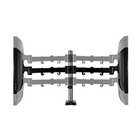 Arctic Z1 je flexibilní držák monitoru s dvěma rameny a USB hubem navržen tak, aby mohla být maximálně využita plocha pracovního stolu a LCD monitory nepřekážely. Ramena lze natáčet ve třech úrovních a rozsahu 360 stupňů pro dosažení maximální ergonomie.<br><br>LCD rozměr obrazovky: 13 - 27"<br>VESA: 75 / 100<br>Nosnost: 10kg x 2<br>Naklápění: +- 15 stupňů<br>Naklonění: 360 stupňů<br>Rotace: 360 stupňů<br>Výška stojanu: 410mm<br>Nastavitelnost: 113 - 413mm<br>Barva: černá<br>Rozměry(balení): 550x241x86 mm<br>Hmotnost: 4.60 kg