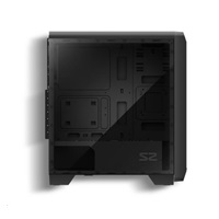 case Zalman miditower S2, ATX/mATX/Mini-ITX, bez zdroje, USB3.0, černá