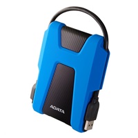 ADATA Externí HDD 1TB 2,5" USB 3.1 AHD680, modrý (gumový, nárazu odolný)