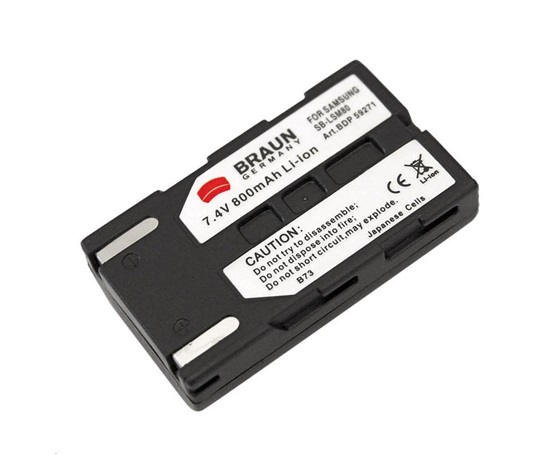 Braun akumulátor SAMSUNG SB-LSM160, 1800mAh