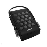ADATA Externí HDD 1TB 2,5" USB 3.2, DashDrive™ Durable HD720, G-sensor, černý, (gumový, vodě/nárazu odolný)