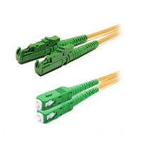 Duplexní patch kabel SM 9/125, OS2, E2000(APC)-SC(APC), LS0H, 2m