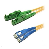 Duplexní patch kabel SM 9/125, OS2, E2000(APC)-SC(PC), LS0H, 2m