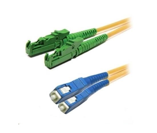 Duplexní patch kabel SM 9/125, OS2, E2000(APC)-SC(PC), LS0H, 6m