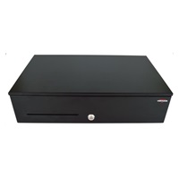 Virtuos pokladní zásuvka SK-500C, s kabelem 24V, pořadač 6/8, 9-24V, černá