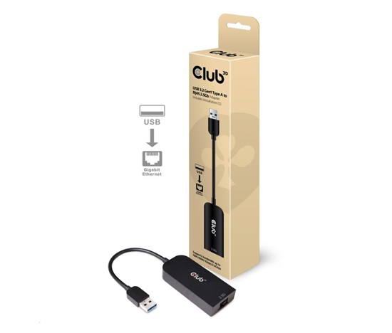 Club3D DISPLAY PORT 1.1A MALE TO VGA FEMALE ACTIVE ADAPTER