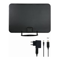 EVOLVEO Xany 2A LTE 230/5V, 45dBi aktivní pokojová anténa DVB-T/T2, LTE filtr