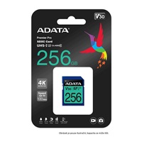 ADATA SDXC karta 512GB Premier Pro UHS-I U3 Class 10 (R:95/W:60 MB/s)
