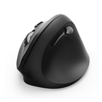 Hama vertikální ergonomická bezdrátová myš EMW-500, 6 tlačítek, černá