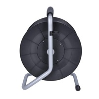 Solight prodlužovací přívod na bubnu, 4 zásuvky, 50m, černý kabel, 3x 1,5mm2