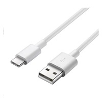 PremiumCord Kabel USB 3.1 C/M - USB 2.0 A/M, rychlé nabíjení proudem 3A, 50cm, bílá