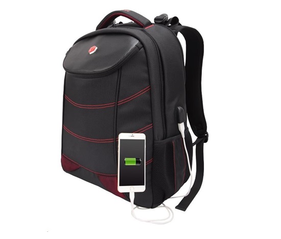 Bestlife herní batoh na 17" notebook s USB konektorem